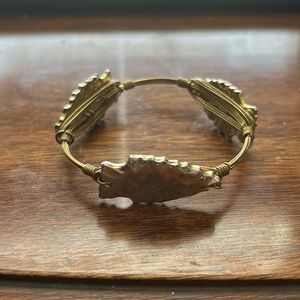 Bourbon and Bowties Arrowhead Bracelet.